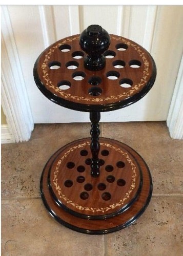 Teakwood walking cane stand - teakwood,